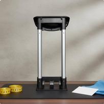Lagamino tempimo rankenos surinkimo remonto rinkinys Teleskopinė bagažo rankena „pasidaryk pats“ meistrams 16 Inch G022 Black