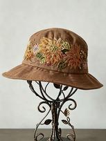 Sodo rytinė kepuraitė Botaninė kotedžo stiliaus skrybėlė Sodo rytinė kepuraitė kibiro formos skrybėlė One size fits all brown