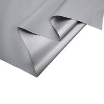 210D Polyester Tarp Fabric Panel for Shade Cover and Tent Top Repair, Silver Coated Outdoor Cover Fabric for DIY Shelter Coverage Use 200x170cm sidabras