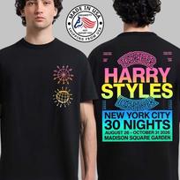 Harry Styles Together New York City Tour 2026 30 Nights Fan Gifts Unisex T-Shirt S blue
