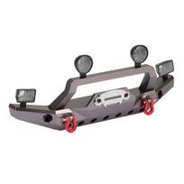 TRX 4 Metalinis Priekinis Buferis su 2 LED Žibintais 1:10 RC Vikšriniam Automobiliui Traxxas TRX4 Sport 82024