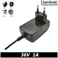 Universal Power Supply 36 Volt 1A AC/DC 100V-240V Converter Adapter DC 36V 1000Ma Charger For iLife H70 Vacuum Cleaner