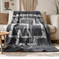 Rammstein Soft and comfortable flannel Suitable for sofas living rooms outdoor camping travel and also makes a great anniversary gif 150cmx180cm