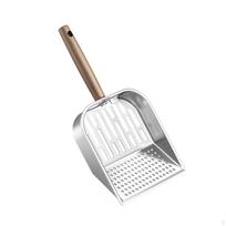 Cat Litter er Nonstick Box Cleaning Tool Pet Sifting Waste Mesh white