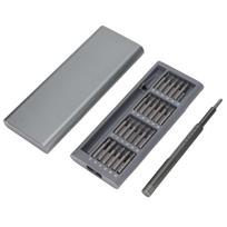 Screwdriver Set Durable High Performance Practical Worked Quietly Smoothly Mini Screwdriver Kit gray