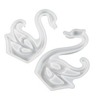 Large Swan Ornament Crafts Silicone Mold Jewelry Epoxy Casting Jewelry Tool Making Resin Diy Craft Home Decoration 1 white