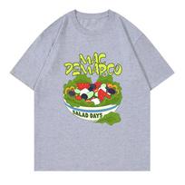 Mac DeMarco TShirt 2025 Funny Salad Days UnisexWomen Clothing Retro Harajuku High Quality Clothes Cotton for Day Gifts TShirts 4XL gray