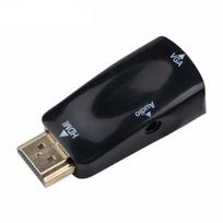 HDMI-compatible to VGA Adapter Male to Female High Clarity 1080P Audio Cable Converter for PC Laptop juoda