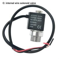 Pump Solenoid Valve for Air Compressors with Power Off Exhaust Bleed Valve and Check Valve for Efficient and Quiet Performance