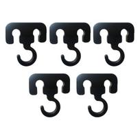 Tent Rope Hook Multifunction Outdoor Camping Hook Secure Fit Durable Hiking Accessories 5pcs juoda