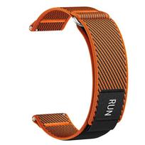 20 mm nailoninis dirželis, skirtas Garmin Vivoactive 6/5/3 Approach S50, greito atsegimo laikrodžio apyrankė, skirta Garmin Venu/Forerunner 245/645/158/165 20mm oranžinė