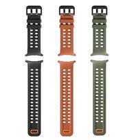 Originalus dirželis Samsung Galaxy watch Ultra 2 2025 Jūros mėlynas silikoninis sportinis apyrankė Galaxy watch Ultra 47mm Juostos priedai Galaxy watch Ultra 2 brown