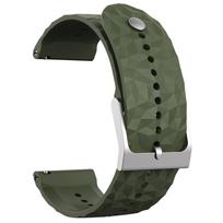 24 mm dirželis Suunto 9 7 sportiniam laikrodžiui Silikoninė kvėpuojanti apyrankė Laikrodžio dirželis suunto spartan sport wrist hr 24 mm 24mm gray