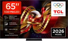 TCL C8L 65" 4K Ultra HD Smart TV Wi-Fi, Black