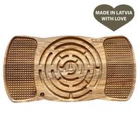 ZEIN Oak Wood Neuro Balance Board for Coordination, Balance and Body Awareness