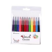 12pcs Washable Watercolor Paint Pens Marker Set Airbrush Color Pen Refills for Electric Spray Pen Marker Sprayer Art and Crafts Supplies gray