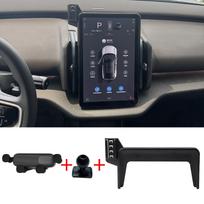 Automobilio telefono laikiklis VOLVO EX30 2024 2025 2026 GPS laikiklis Navigacijos stovas Automobilio aksesuarai TYPE A Black