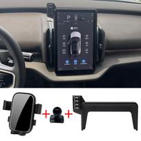 Automobilio telefono laikiklis VOLVO EX30 2024 2025 2026 GPS laikiklis Navigacijos stovas Automobilio aksesuarai TYPE B Black
