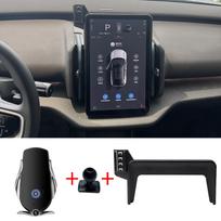 Automobilio telefono laikiklis VOLVO EX30 2024 2025 2026 GPS laikiklis Navigacijos stovas Automobilio aksesuarai Charging Silver