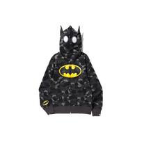 Bape X Dc Batman Color Camo Full Zip Hoodie #1 1F23-115-916 XXL black