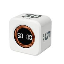 4 Preset Time Visual Flip Timer LED Display Gravity Sensor Timer  Kids Time Management balta