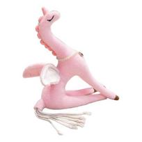 Pegaso pliušinė lėlė 50cm/70cm Minkštas pliušinis žaislas mergaitėms Fantazijos sparnai Dirbtinio perlo vėrinys Mielas pliušinis žaislas kūdikiams, mažiems vaikams, vaikams Namų dekoras 50cm rožinė