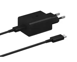 SAMSUNG EP-T1510EBE travel charger | 15W | USB-C | with USB-C to USB-C cable included | black (OEM)