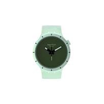 Swatch Quartz Movement Earth Series Plant Ceramic Fashion 30m Waterproof Watch Unisex watches Green SB03G100 SB03G100 black