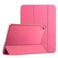 For IPad 10 Tablet Protective Case 10.9in Tri-Fold Semi-Transparent PC Clear Frosted Mini6/7 IP Pro 11-24-25 arbūzo raudonos spalvos