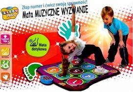 Muzikinė šokio kilimėlis vaikams su šviesomis ir garsais