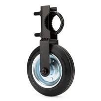 Gate Helper Wheel for Supporting Metal Swing Gates with 1-5/8  Thru 2  Gate Frames, 6  Gate Support Wheel Prevent Gate from Dragging for Chain 1PCS juoda