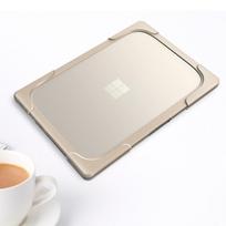 TPU Nešiojamojo kompiuterio dėklas Surface 3 15 colių Apsauginis dėklas Smūgiams atsparus Plonas prigludęs dėklas Juodos, pilkos, raudonos, chaki, rožinės spalvos Microsoft Laptop 3/4/5 15 Metal chaki