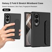 For Samsung Galaxy Z Fold 8 5G Case Hand Wrist Strap Folding Shockproof Cover for Galaxy ZFold 8 Fold8 Matte Silicone Cases For Galaxy Z FOLD 8