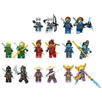 Ninjago Mini Figures Compatible with LEGO Building Blocks Nya Kai Cole Jay Educational Toy