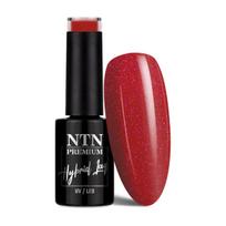 Gelinis nagų lakas Ntn Premium Romantica Collection, Nr.77 raudona, 5 g