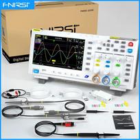 FNIRSI 1014D Skaitmeninis osciloskopas 2 viename Dviejų kanalų įvestis Signalo generatorius 100MHz* 2 Analoginis pralaidumas 1GSa/s Diskretizavimo dažnis