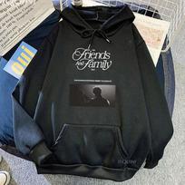 Tik draugams ir šeimai Turiniai džemperiai Shawn Mendes Grafiniai džemperiai Gatvės mada Spausdinimas Dainininkas Džemperiai su gobtuvu XS juoda