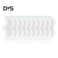 10 vnt. nosies kvėpavimo nosies juostelės, lipnios, išlenktos formos, saugiai priglundančios, nuo knarkimo, miego pagalba suaugusiems vaikams 10pcs white