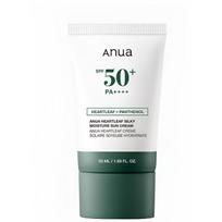 [Anua] Heartleaf Silky Moisture Sun Cream 50 ml white