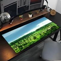 Augusta National Golf Course Mouse Pad Anime game mause pads cs lol XXL Home HD Computer Desk Mats Carpet Gamer Office Laptop So 600x300x2mm white