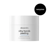 Alessandro SILKY HANDS PEELING rankų šveitiklis su jūros druska ir natūraliais aliejais 50 ml