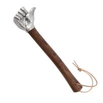 Stainless Steel Hammer Multi-Purpose with Wooden Handle Sledge Hammer for DIY Crafting Outdoor Camping Home Office Decor brown