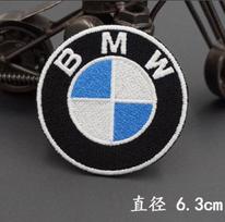 Lygintuvais klijuojamos aplikacijos Drabužiams Termoklijuojamos aplikacijos Lipdukas Motociklui Maža siuvinėta aplikacija BMW F34 F10 F20 F48 F39 F30 F25 gzsh02 Hand-sewn style