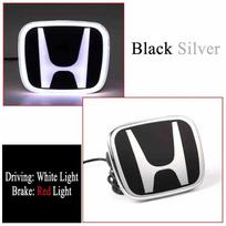 Honda PMMA LED priekinis automobilio emblemos lipdukas Galinės bagažinės šviesos ženklelis Accord Civic Odyssey CRV Inspire Amaze Vezel Aksesuarai 156x124mm