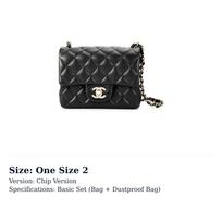 CHANEL Classic Flap CF Avikailio Medžiaga Auksinė Grandinėlė Per Petį Nešiojama Rankinė, Petinė Rankinė Mini Moteriška Juoda A35200-Y04059-94305 One Size 1 black