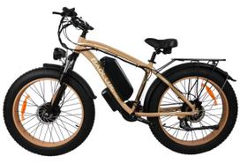 SAMEBIKE DP2602 Dual Motor Electric Bike, 2000W, 48V 23Ah Battery, 26  Fat Tire E-Bike with Hydraulic Brakes 2000W 48V 23AH ruda