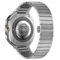 Titanium Band for Samsung Galaxy Watch 8 Classic 46mm 8 44mm 40mm Luxury Bracelet for Galaxy Ultra 2025 2024 Watchband Strap Galaxy Ultra 47mm sidabras