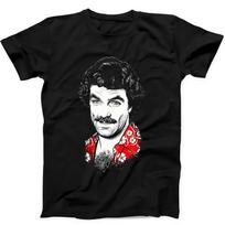 Thomas Magnum PI Tom Selleck Higgins Island T Shirt   581 XS black