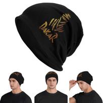 Dakar Rally Unisex Adult Beanies Caps Knitted Bonnet Hat Warm Hip Hop Autumn Winter Outdoor Skullies Hats One Size black