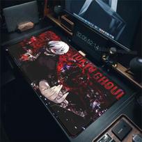 Anime Tokyo Ghoul pelės kilimėlis Kaneki Ken HD spausdinimas Kompiuterio žaidėjo Užrakintas kraštas Neslystantis pelės kilimėlis XXL Klaviatūros PC stalo kilimėlis Kilimas 30cmx80cm